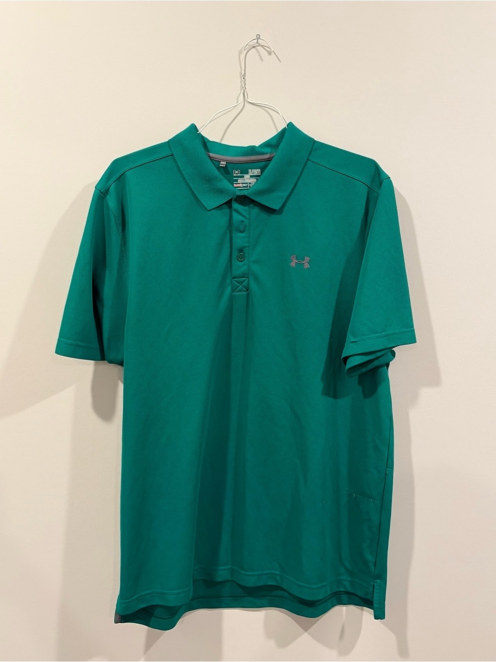 Under Armour Men's Teal Green Performance Polo